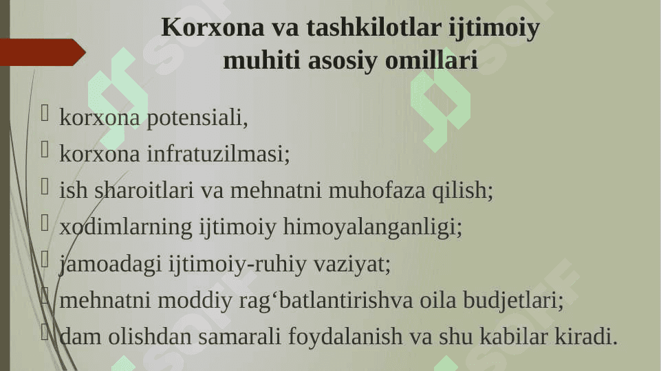 Hozirgi jamiyat hayotida "Korxona va tashkilot "tushunchasi va uning ahamiyati 7