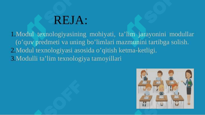MODULLI O‘QITISH TEXNOLOGIyalari 2