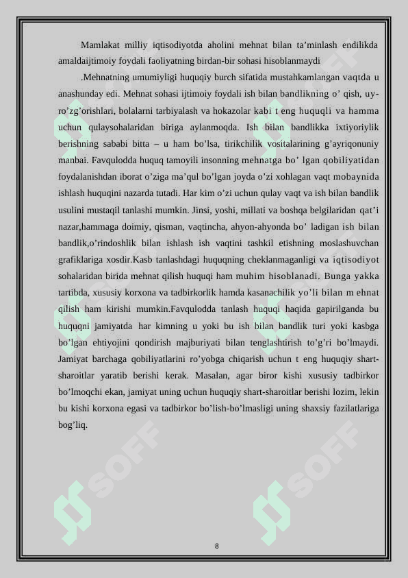 AHOLI BANDLIGI MUAMMOSINING IQTISODIY MOHIYATI 8