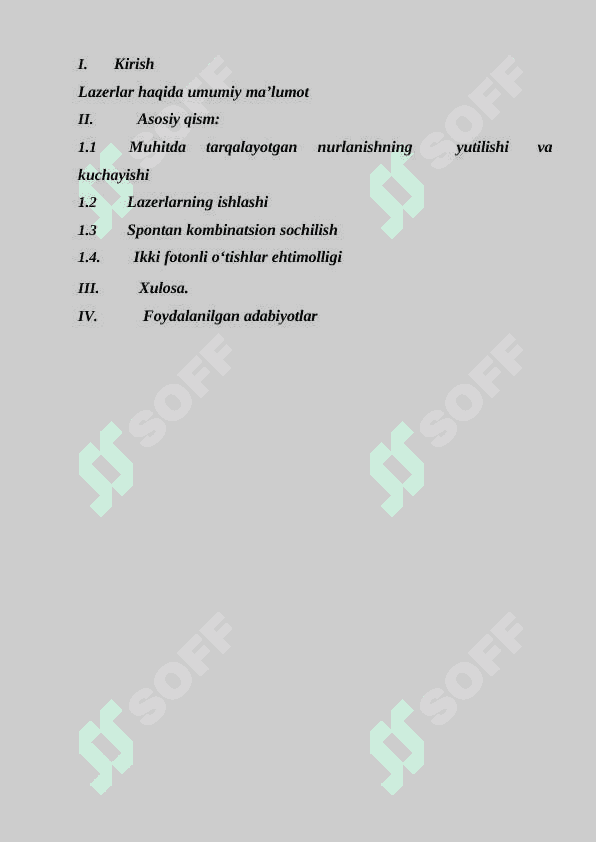 SPONTAN VA MAJBURIY KOMBINATSION SOCHILISH 2