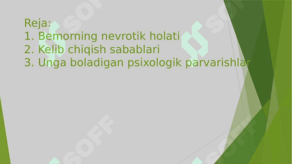 Bemorlardagi nevrotik  Holatlarning tahlili 2