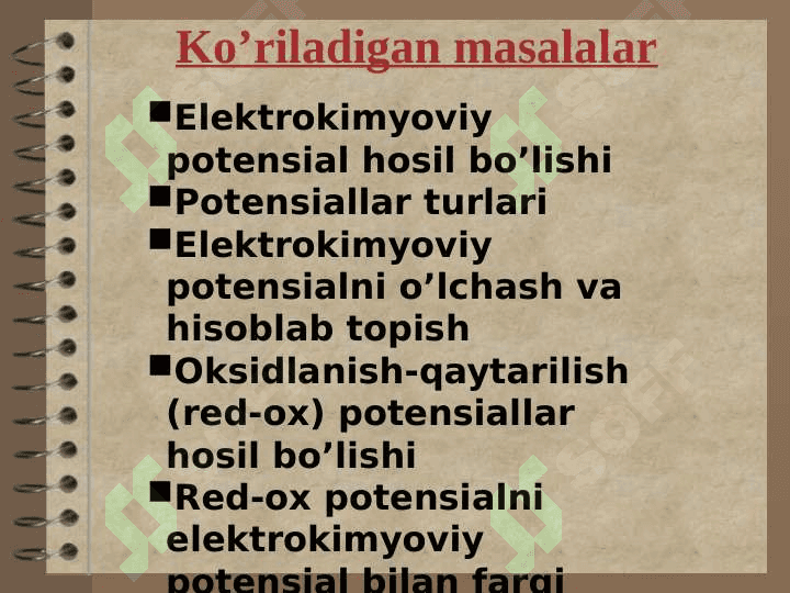 Elektrodlarning tasniflanishi slayd 3