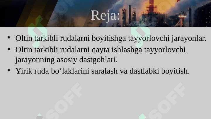 Tarkibida nodir metallar bo‘lgan ikkilamchi xomashyolarni qayta ishlash usullari 2