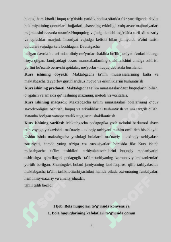 Maktabgacha yoshdagi boʻlgan bolaning huquqlari 4