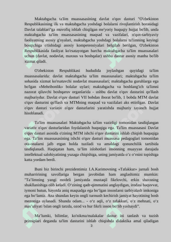 Mashg‘ulotga tarbiyachining innovatsion yondashuvi 3