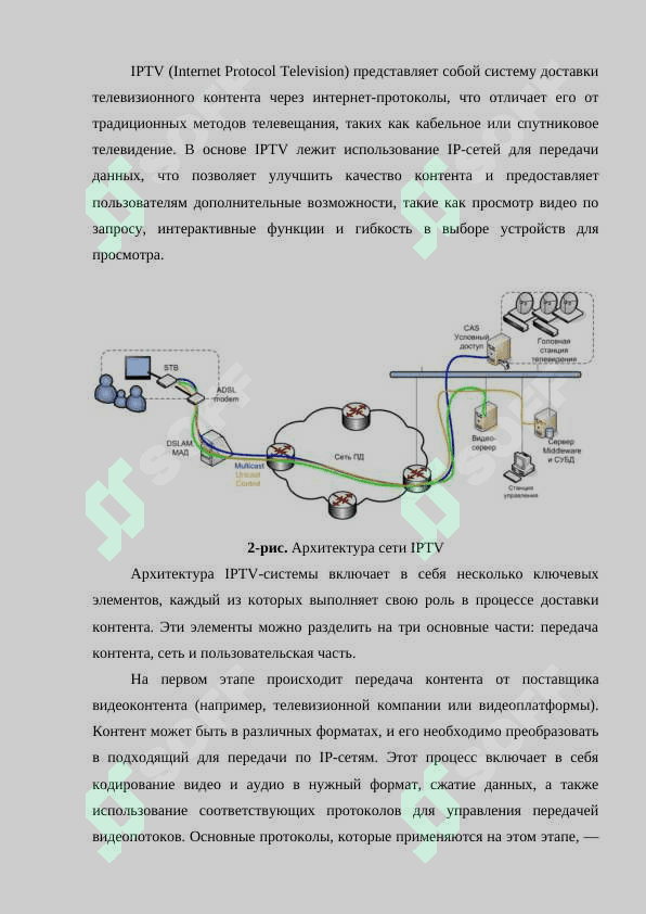 Протоколы IPTV. Архитектура и принципы IPTV 7