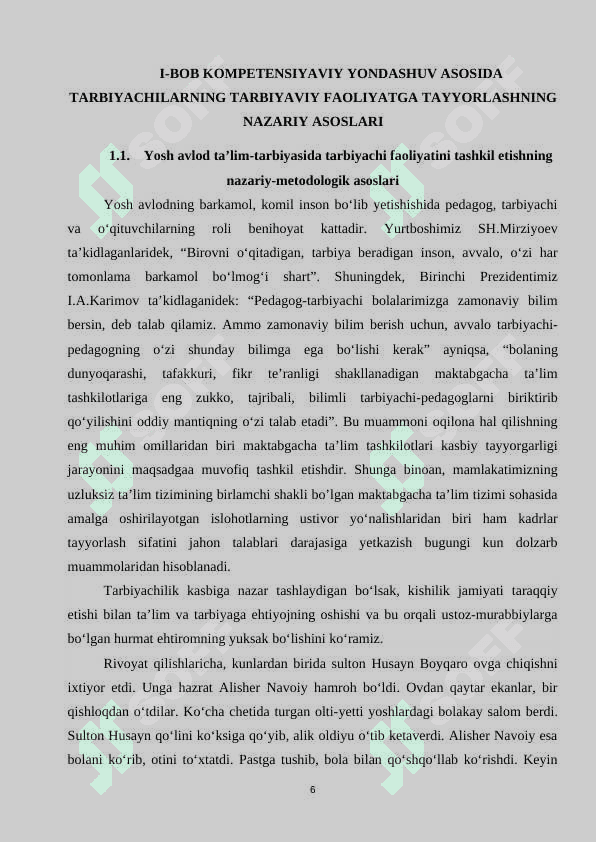Kompetensiyaviy yondashuv asosida tarbiyachilarning tarbiyaviy faoliyatga tayyorlash 6