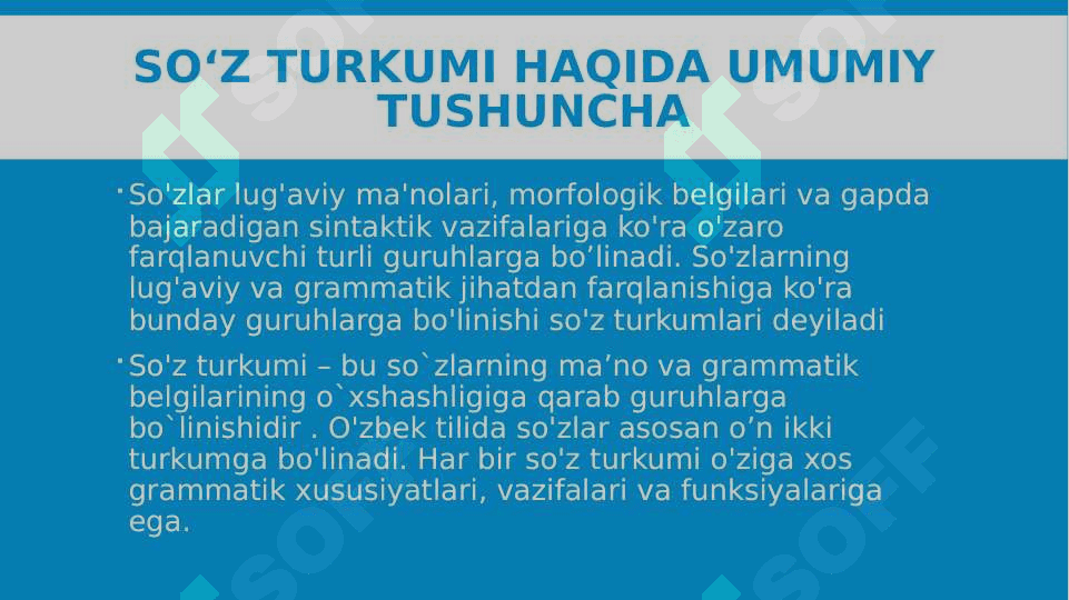 So‘z turkumlari 3