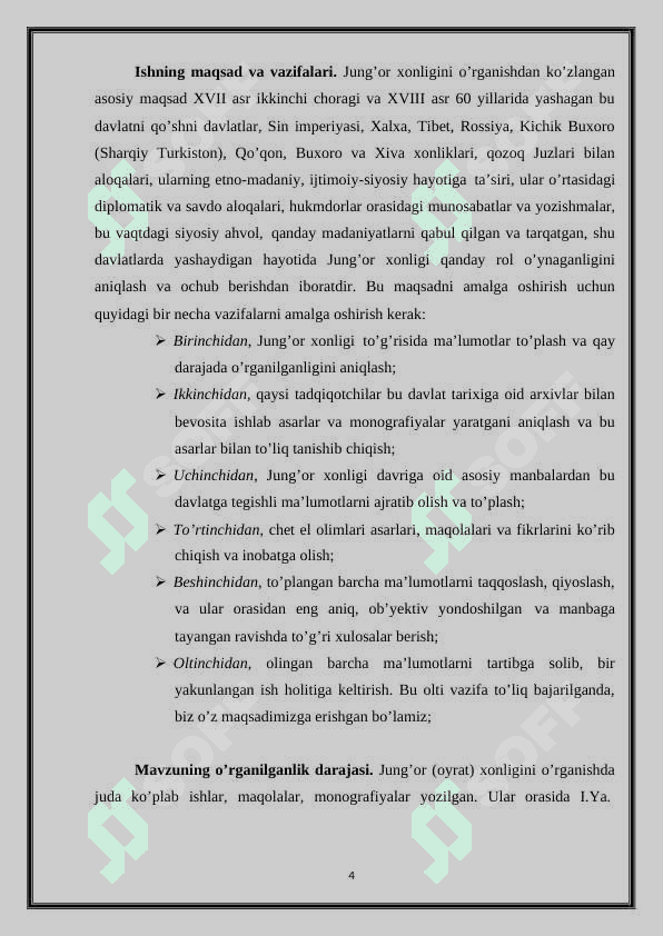 Jung’or xonligi va uning inqirozi 4