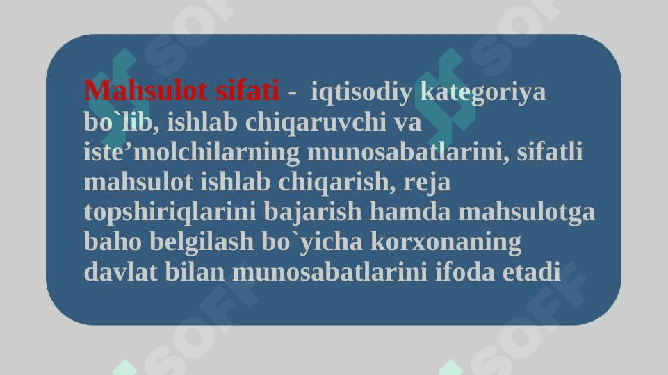 САНОАТ МАХСУЛОТИНИНГ СИФАТИ ВА УНИНГ РАҚОБАТБАРДОШЛИГИ 3