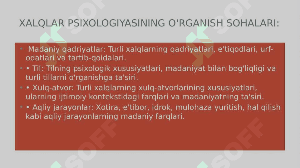 XALQLAR  PSIXALOGIYASI 6