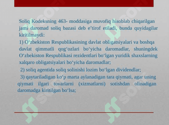 Kichik biznesni rivojlantirishda aylanmadan olinadigan soliqning ahamiyati. 4