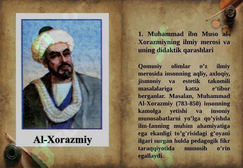 Sharq uygʻonish davrida pedagogik fikrlarning rivojlanishi 4