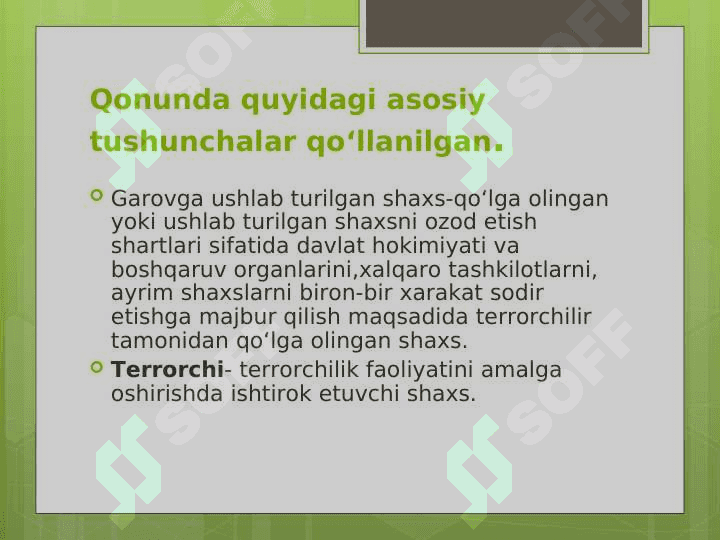 TERRORIZM VA UNDAN AHOLINI MUHOFAZA QILISH 4
