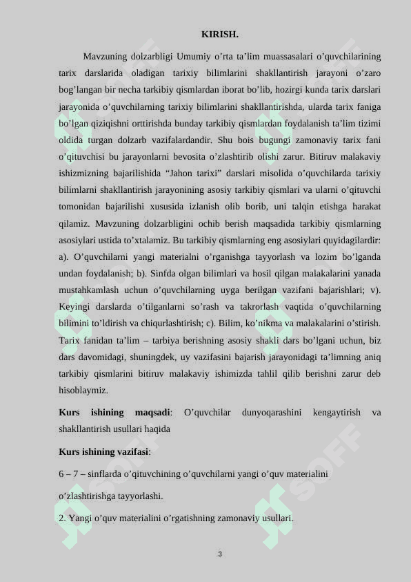O'QUVCHILAR DUNYOQARASHINI KENGAYTIRISH VA SHAKLLANTIRISH USULLARI 2