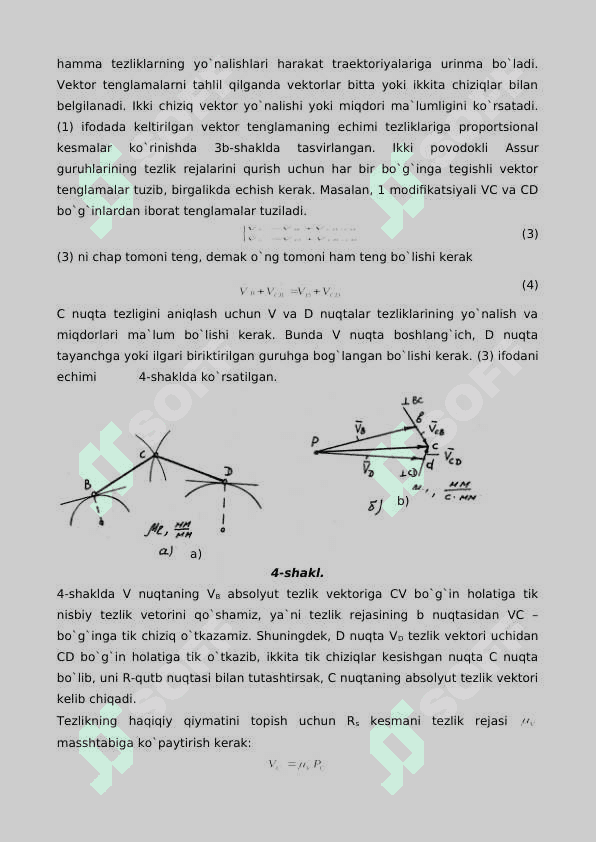 TEZLIK VA TEZLANISH REJALARI USULI 4