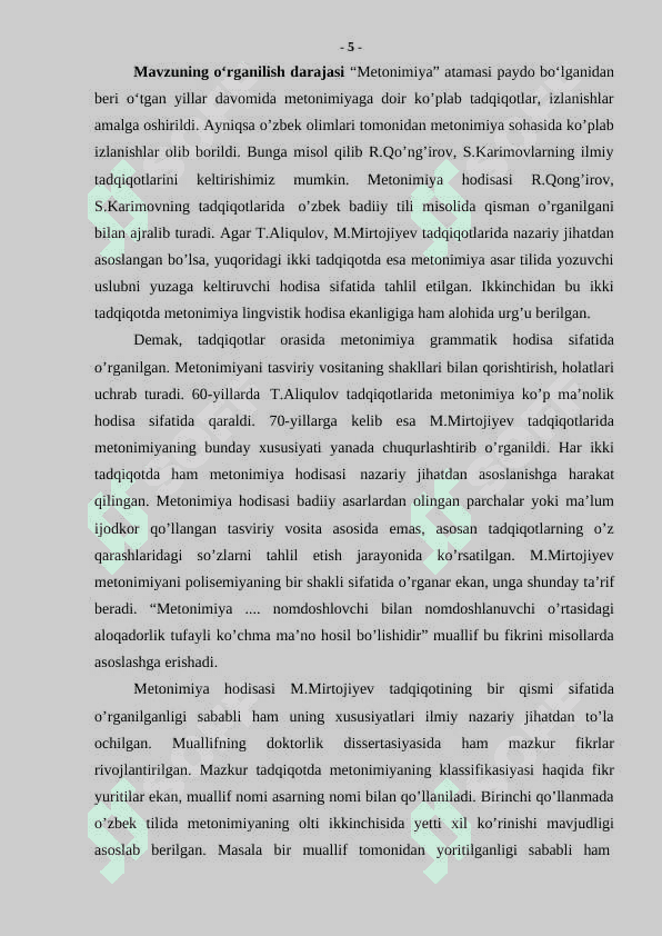 Tarjimada metonimiya (ingliz va o’zbek tillari misolida) 4