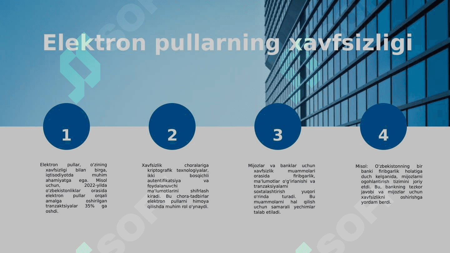 Iqtisodiyotda elektron pullardan foydalanish 3