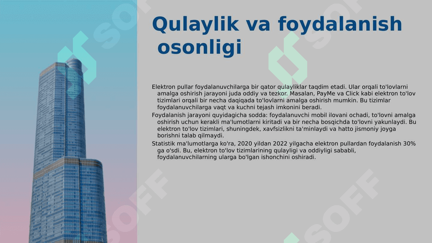 Iqtisodiyotda elektron pullardan foydalanish 4
