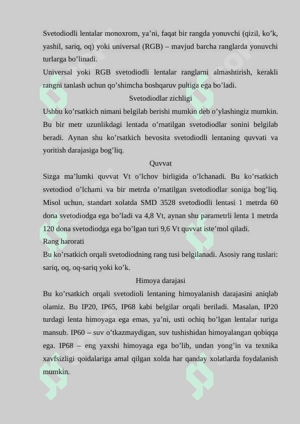 Svetadiodlarni dastur yordamida yoqish va o'chirish 3