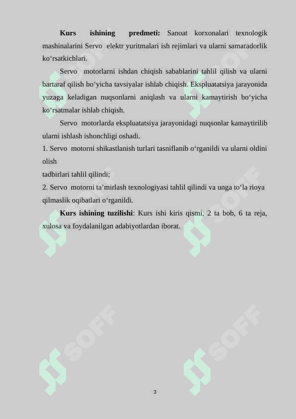 Dastur yordamida servo motorni boshqarish 3