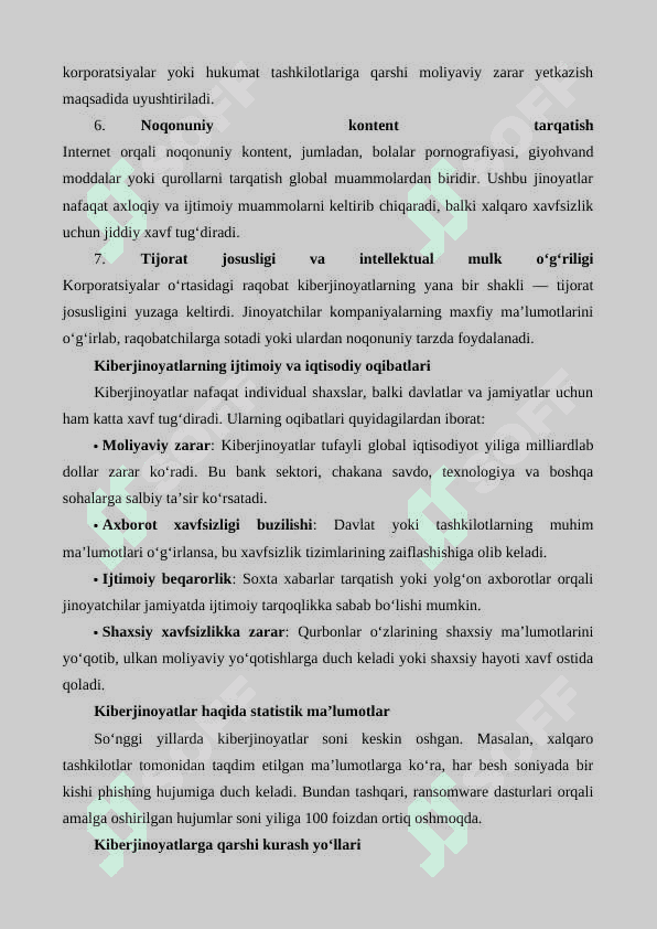 Kiberjinoyat va kiberhuquq 5