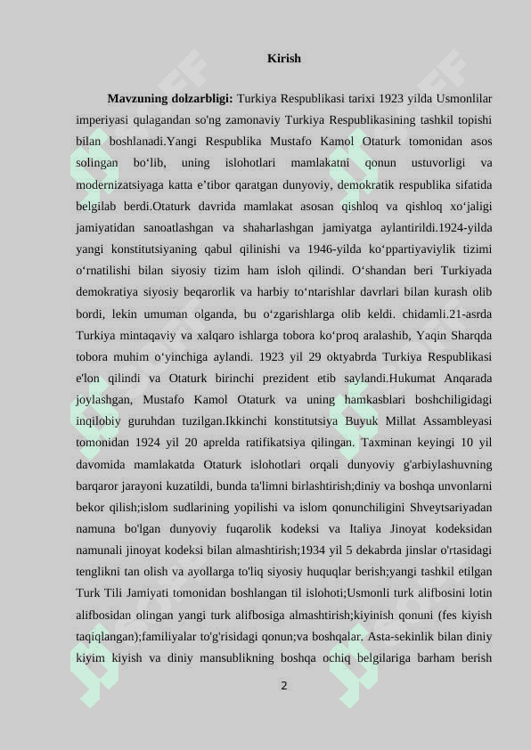 1918- 1939-yillarda Turkiya 2