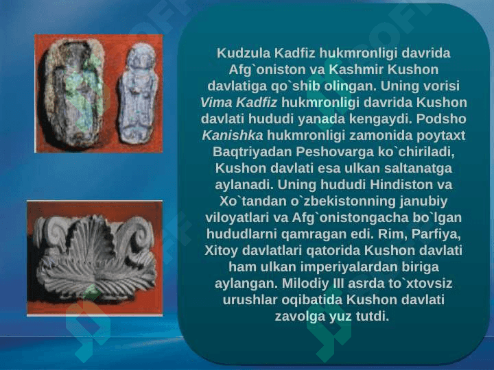 KUSHON PODSHOLIGI 8