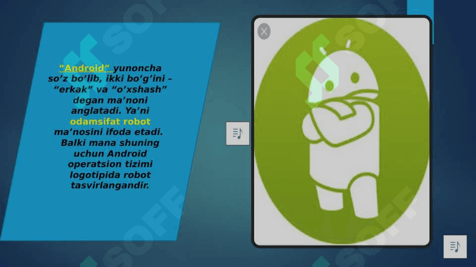 Android operatsion tizimi. 3