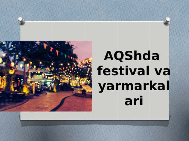 AQShda  festival va yarmarkalari 1