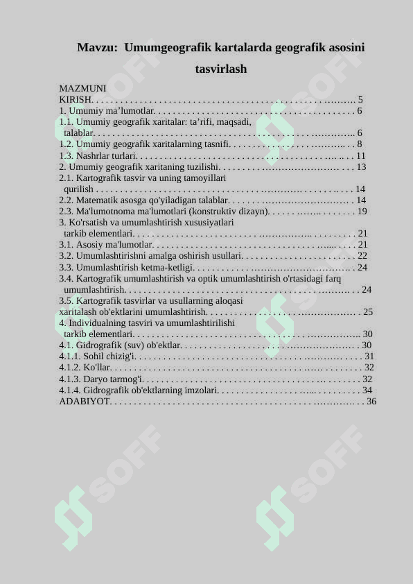 Umumgeografik mintaqalarni xisoblash 2