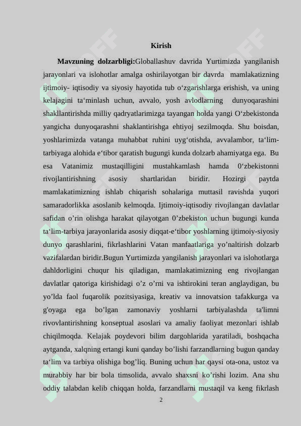 Mustaqillik yillarida tarixiy adolatning tiklanishi va shahidlar xotirasining abadiylashtirish 2