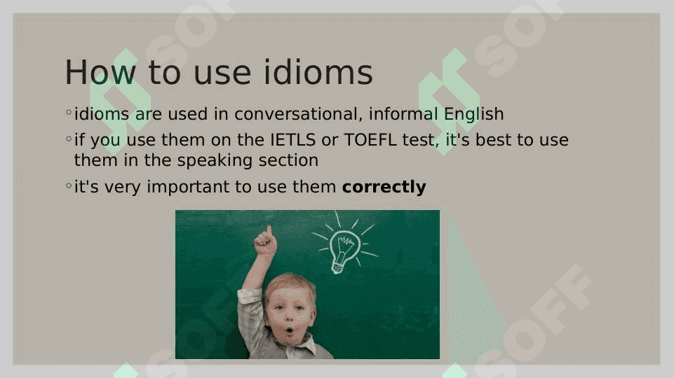 Jargons and idioms, Fixed expressions, Professional terms 4