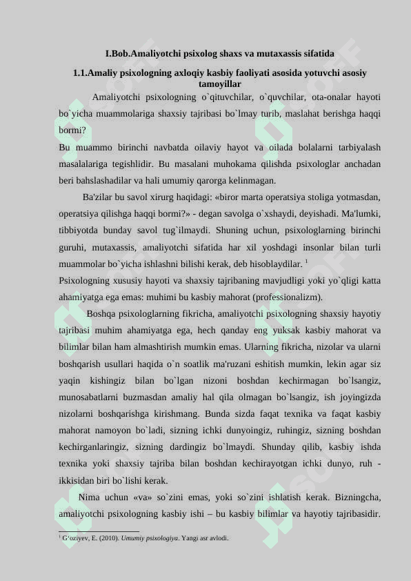 AMALIY PSIXOLOGIYADA PSIXOLOGIK AMALIYOTGA O'TISH 4