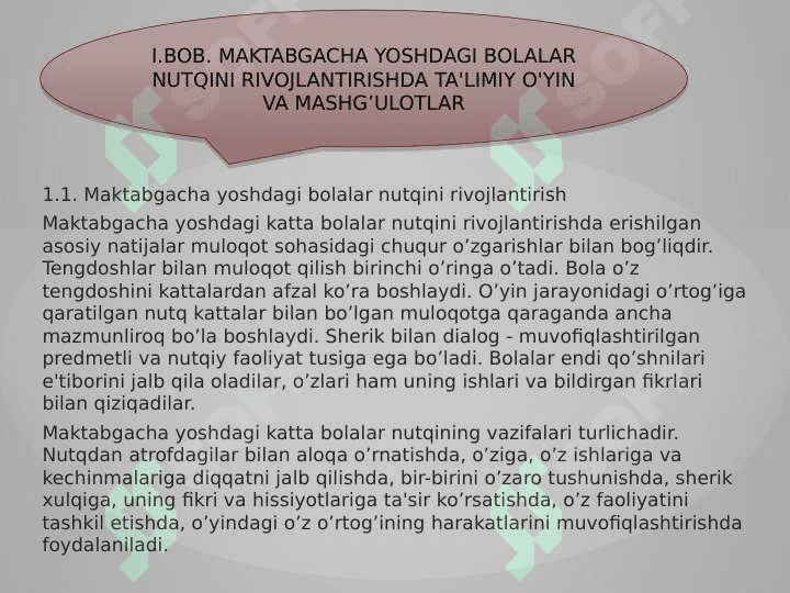 BOLALAR NUTQINI RIVOJLANTIRISH 4