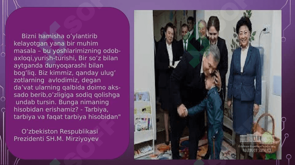 Maktabgacha ta`lim tashkilotlarida ta`lim- tarbiya ishlariga rahbarlik qilish. 2