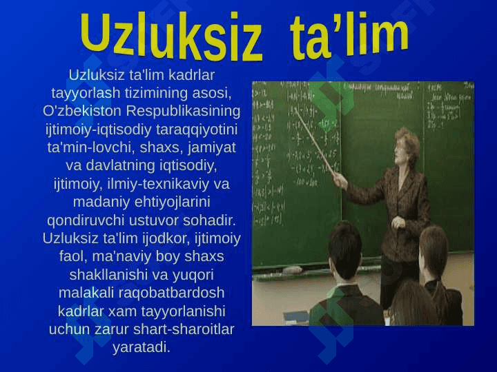 MAKTABGACHA TA'LIM UZLUKSIZ TA'LIMNING ALOHIDA TURI 4