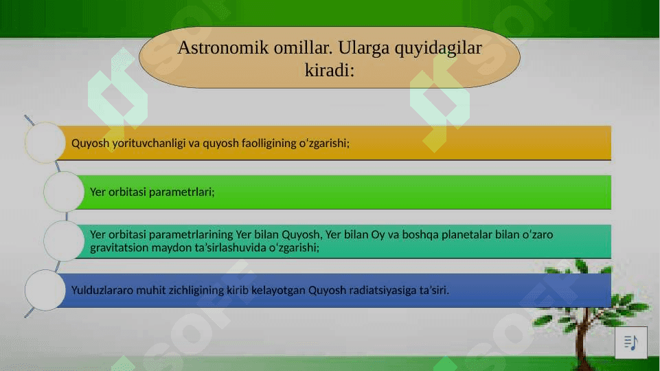 iqlim iqlim hosil qiluvchi omillar 3