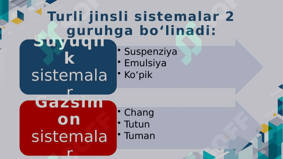 SUYUQLIK SISTEMALARINI AJRATISH 4