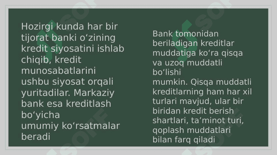 Tijorat banklarining passiv operatsiyalari 8