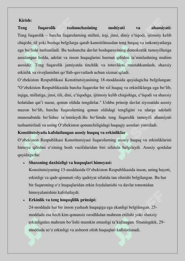 O’zbekiston Respublikasida teng fuqarolik 25 2