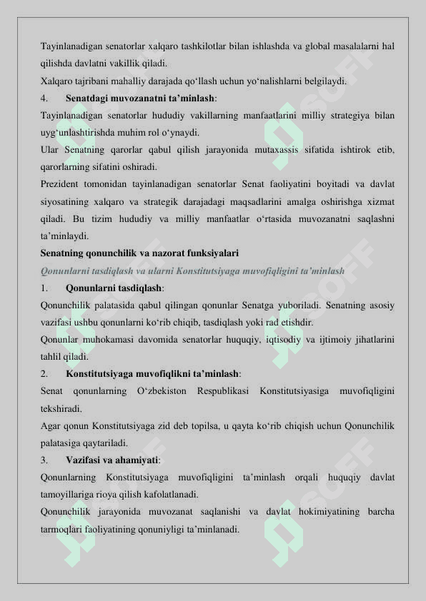 O’zbekiston Respublikasi Oliy Majlisi senati 25 7