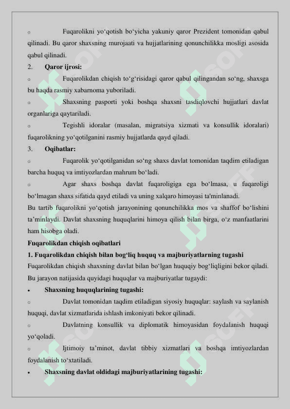 Fuqarolikni yo’qotish asoslari hamda tartibi 25 6