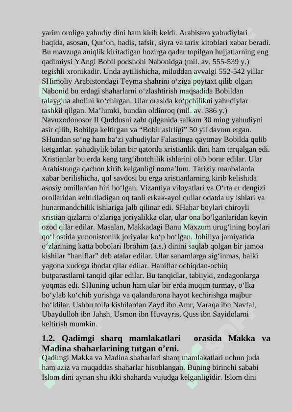 Makka va madina tarixi 8