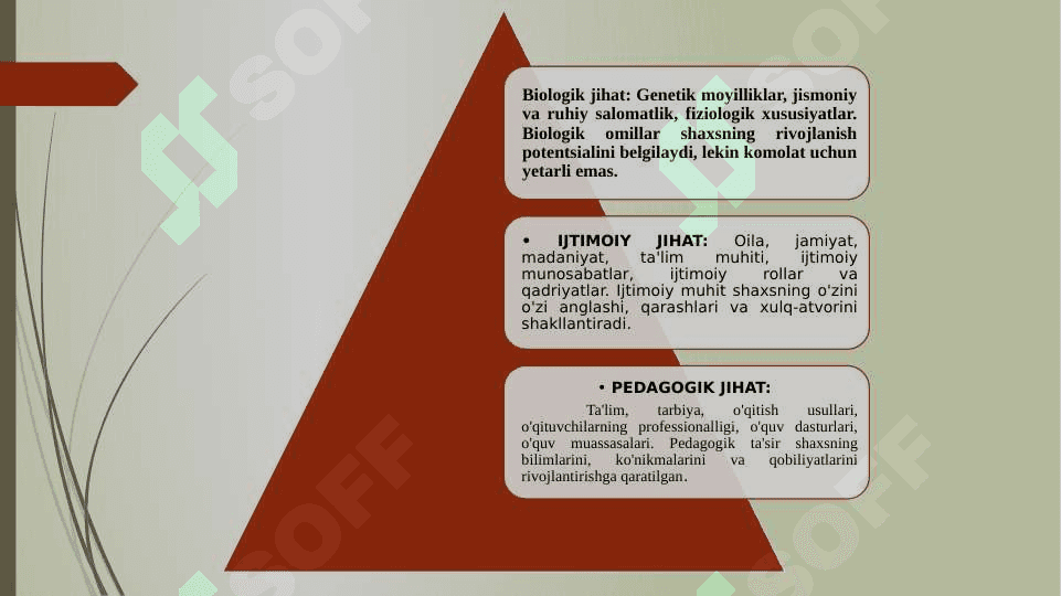 SHAXS KOMOLATI IJTIMOIY BIOLAGIK PEDAGOGIK JARAYONI OBEKTI VA SUBEKTI 4