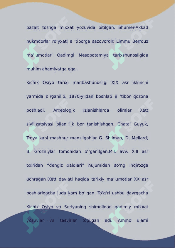 Qadimgi sharq tarixi manbashunosligi 7