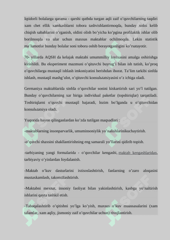 Hozirgi davrda jahon mamlakatlari ta’lim tizimi va pedagogika fani rivoji 6