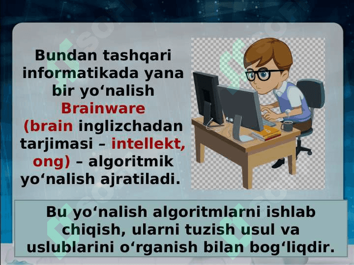 KOMPYUTER GRAFIKASINING DASTURIY TA’MINOTI 6