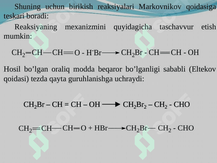To’yinmagan aldegid va ketonlar 4
