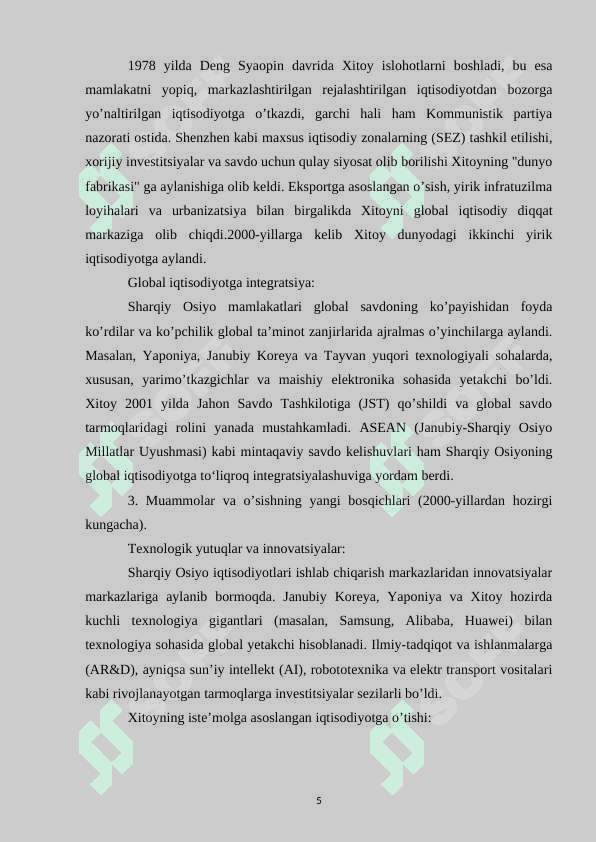 Sharqiy Osiyo davlatlari 5